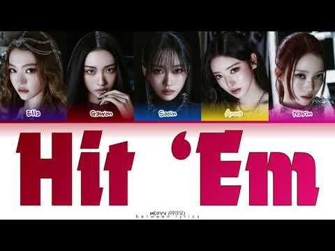 MEOVV 'Hit 'Em' Color Coded Lyrics