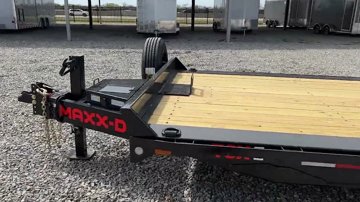 MAXX-D T8X Power Tilt Gooseneck and Bumper Pull Trailers