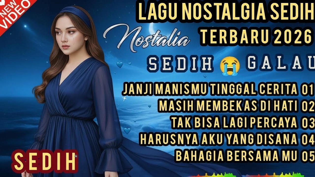 LAGU NOSTALGIA PALING SEDIH-😭/PATAH HATI, COCOK UNTUK TEMAN SANTAI PERJALANAN