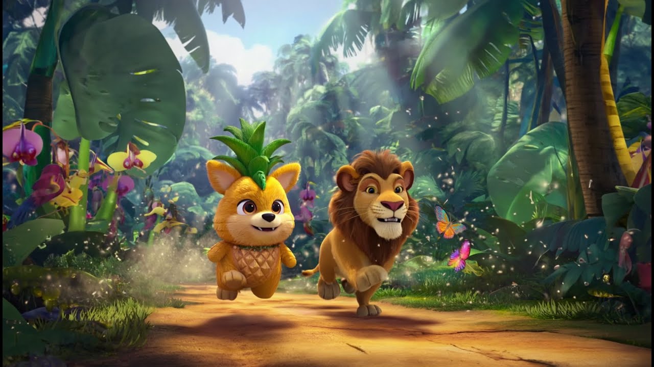 Canción infantil de la Perrita Piña 🍍🐶 | Música para niños divertida # ...