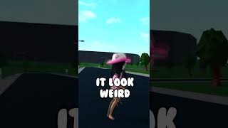 New Walk Animation In Bloxburg Is... #shorts #roblox