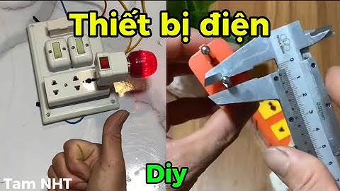 Hướng dẫn cách gắn dây điện vào bảng điện hai công tắc điều khiển hai bóng đèn￼ #trick #diy