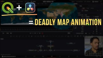 QGIS + DaVinci Resolve = Deadly Map Animation | Full Beginner Tutorial