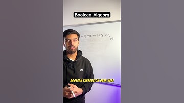 Simplifying Boolean Expressions - A Level Computer Science #alevelcomputerscience  #alevels