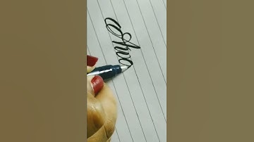 Awareness word writing #calligraphy #shorts