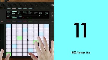 Ableton Live 11: Polyphonic aftertouch on Push