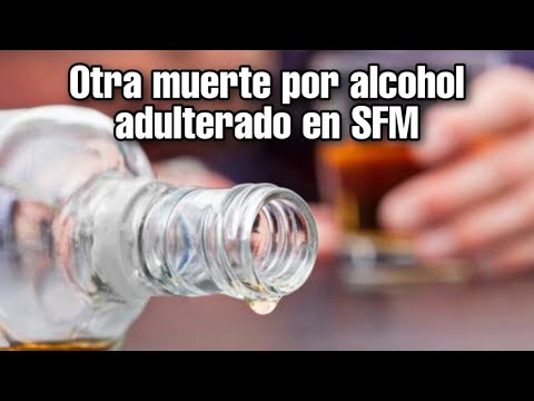 Muere otro por alcohol adulterado en SFM