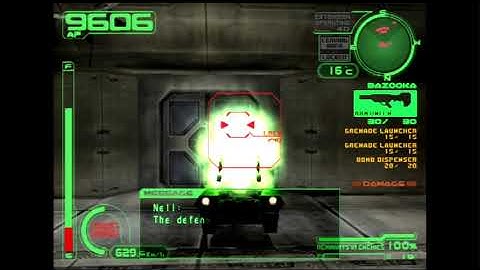 Armored Core 2 - Hard - Mission - Guard Secret Information - Hidden Part: DOX-ALM