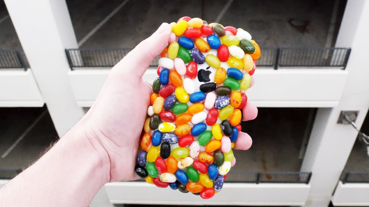 ¿Puede proteger de jalea del vientre frijoles un iPhone 6S de 100 prueba de gota de pies?