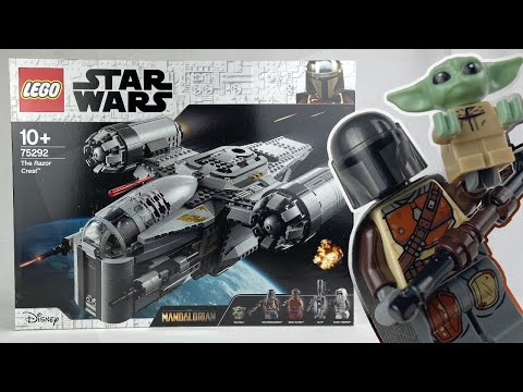 Endlich wieder ein Gunship! | LEGO Star Wars &quot;Razor Crest&quot; 75292 Set Review!