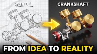 Fusion 360 Mastery - V6 Engine - CrankShaft & Bushing (Part 3)  - Assembly and Animation