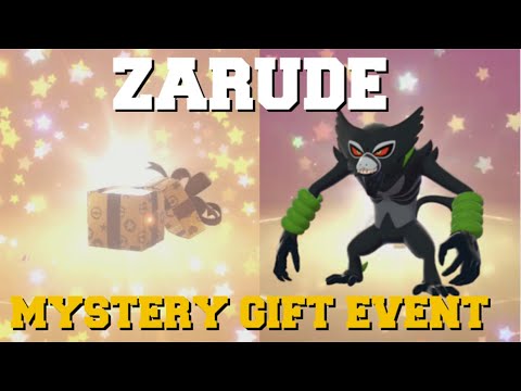 IF "ZARUDE" HAD A MYSTERY GIFT CODE EVENT IN POKEMON SWORD ...