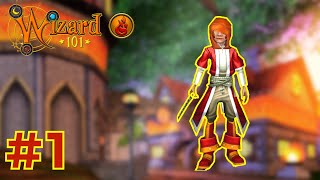 Wizard101 - Fire Wizard Full Game Walkthrough Part 1 - Making Friends!