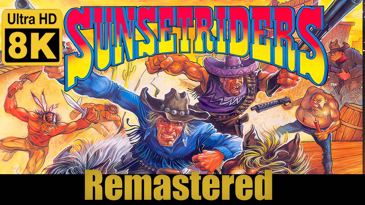 Sunset Riders Intro 8K (Remastered with Neural Network AI) - YouTube