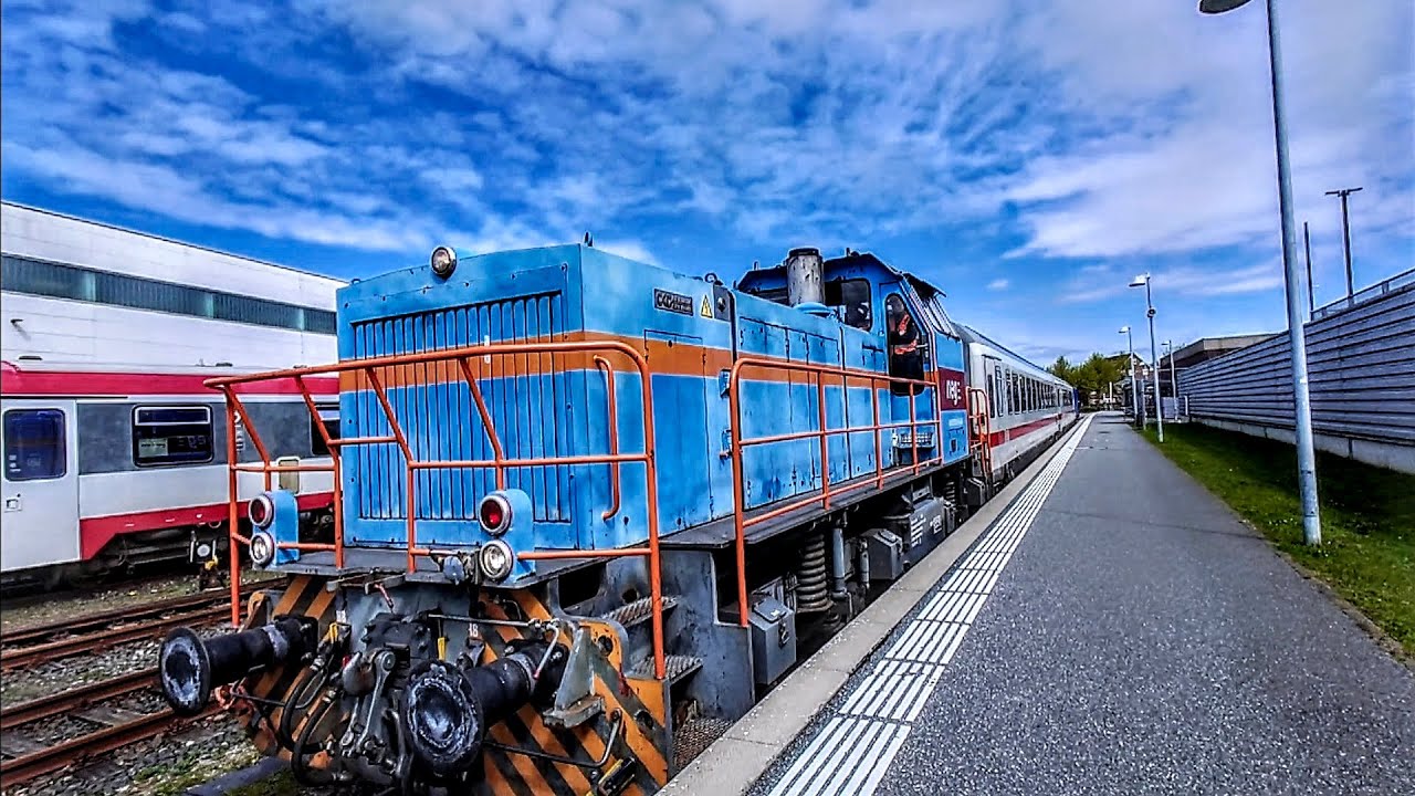 The most peculiar intercity you will probably ever see! - Departure -