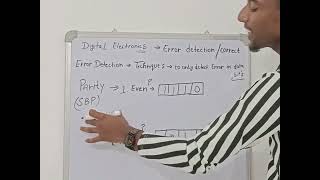 ‼️ Error Detecting Codes Part 1 |🎯 Parity Bits (Even & Odd) Simplifie🌟