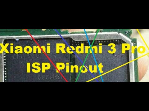 Xiaomi Redmi 3 Pro ISP Pinout Jumper Ways Format FRP Boot Repairing By