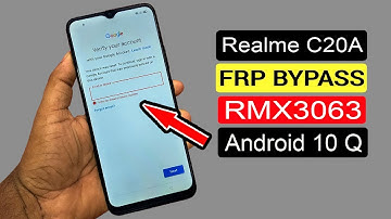 Realme C20A FRP Bypass | Realme C20A (RMX3063) Google Account Remove | FRP Unlock Realme C20A 2021 |