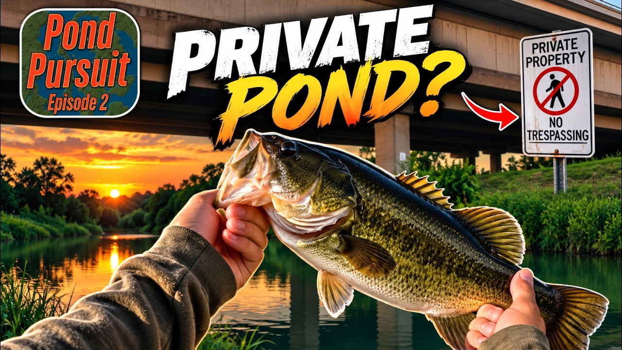 This Spot Was Off-Limits… But I HAD to Try It! | Pond Pursuit Ep. 2
