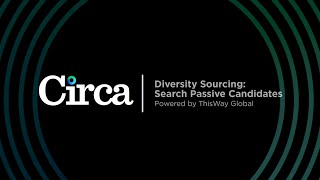Search Passive Candidates with Diversity Sourcing Powered by ThisWay Global