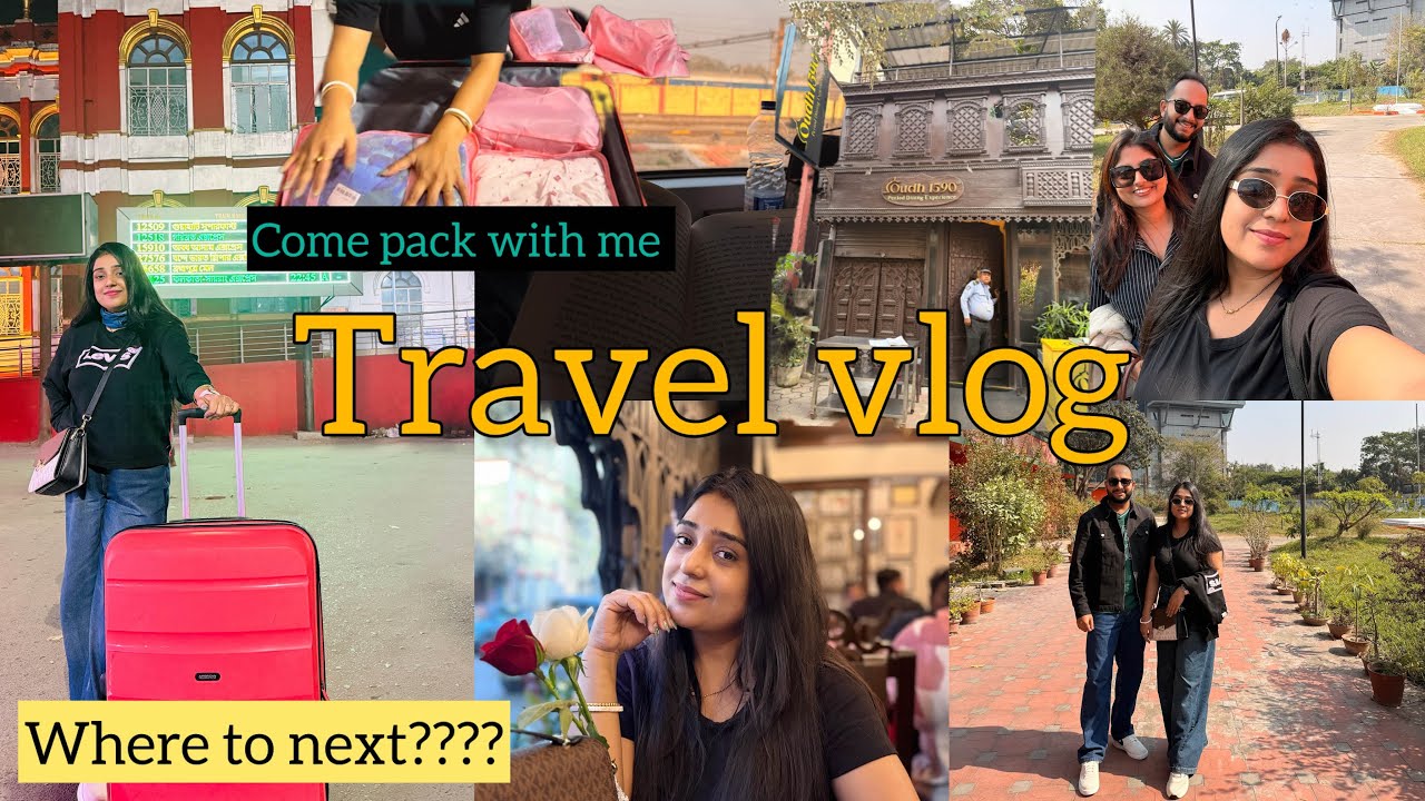 Vlog:First time in vandebharat sleeper/Coochbehar to Howrah/come pack with me/Where to next???