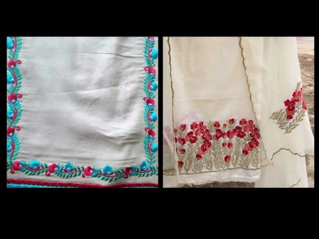 machine work on punjabi suits