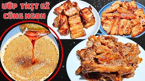 Công Thức Nước Sốt Thịt Nướng Bất Bại– Không Mật Ong - Nướng Thịt Gì Cũng Ngon