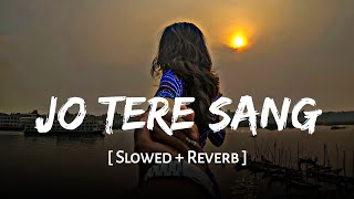 Jo Tere Sang (Slowed + Reverb) | Blood Money | Mustafa Zahid | Jeet Gannguli | SSR Lofi