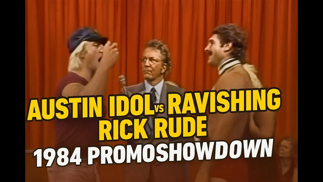 Ravishing Rit Rude War of Words: Austin Idol vs. Ravishing Rick Rude - 1984 Promo Showdown ...