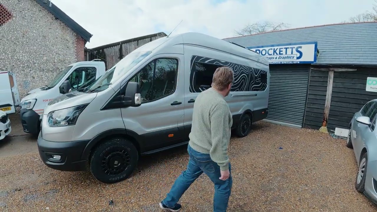Many thanks to @RockettsWraps for doing such a fantastic job of wrapping the van 