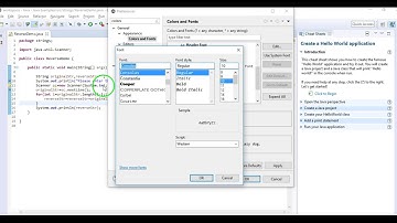 How to increase font size in eclipse?