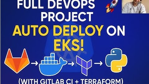 Full DevOps Project 🚀 | Automate Python App Deployment on EKS with GitLab CI, Terraform & Docker