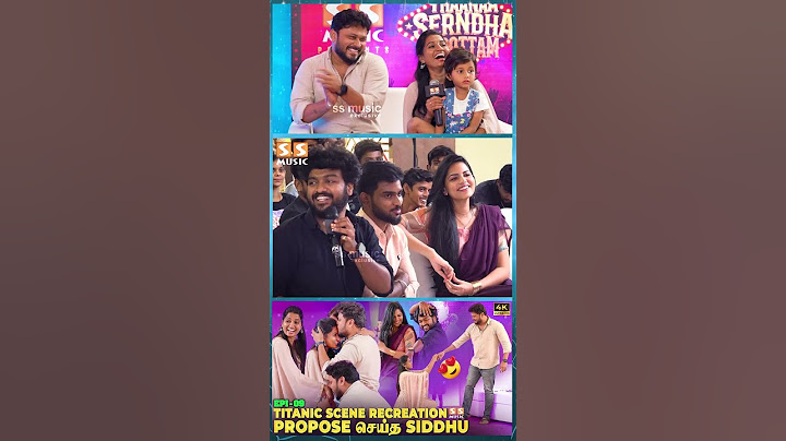 எல்லா Episode-லயும் Nivetha இருக்கணும்! - VJ Siddhu Fans Meet