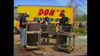 Dons Appliance In West Memphis Commercial, 1994