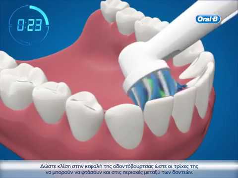 Oral-B | Μάθετε πως να βουρτσίζετε σωστά τα δόντια σας με ηλεκτρική οδοντόβουρτσα | Parapharmacie.gr