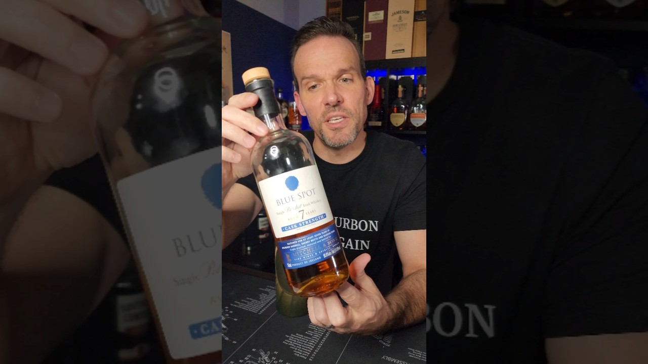 Blue Spot Cask Strength Irish Whiskey Review 