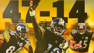 The Pittsburgh Steelers DESTROY the Lions 47-14 (2001)