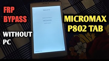 HOW TO FRP BYPASS MICROMAX P802 WITHOUT PC!! FRP UNLOCK MICROMAX P802!!