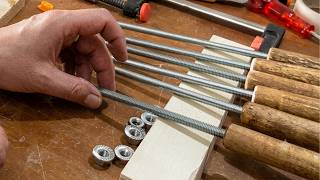 A fifty-year-old carpenter's homemade idea for woodworking