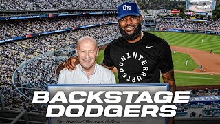 LeBron James and Rui Hachimura Visit Dodger Stadium - Backstage Dodgers Season 10 (2023)