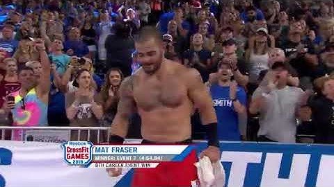 MENS HEAT 1 - 3 Fibonacci CrossFit Games 2018 Fraser
