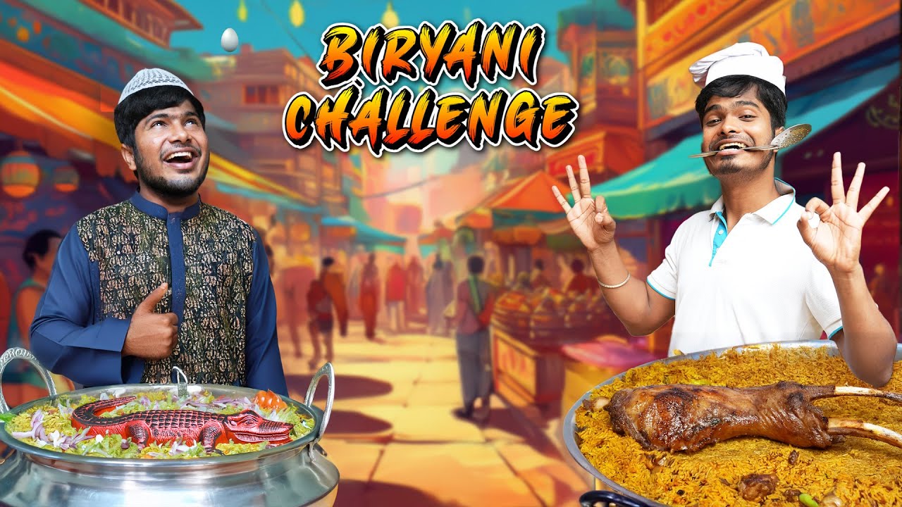 Fun uh thaan!😂 Theenju Pochu!🤮 - Subu vs Harish Biryani Challenge!😱