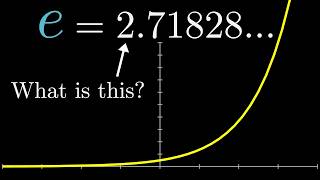 What's so special about Euler's number e? | Essence of calculus, chapter 5