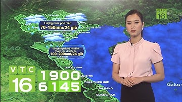 Dự báo thời tiết 04/08/2019 | Bão số 3 gây mưa to, lũ quét, ngập lụt | VTC16