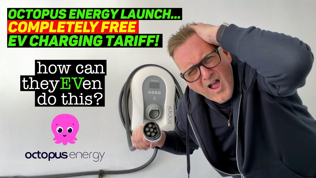 OCTOPUS ENERGY offers COMPLETELY FREE HOME EV CHARGING TARIFF! How is ...
