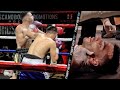 Amazing knockout manuel jaimes left hook knockout of francisco rubio with left hand bomb