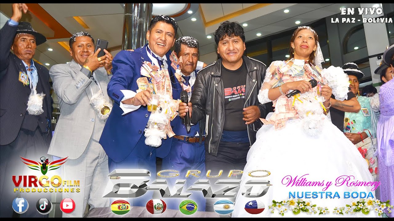 GRUPO BALAZO - EN VIVO / BODA "Williams y Rosmery" / VIRGO FILM PRODUCCIONES