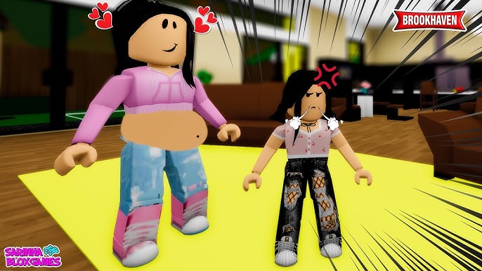 Luluca Gêmeas em Brookhaven RP Roblox 