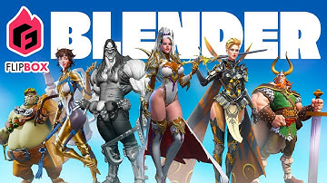 Rise of The Character Artist - Blender FlipBox