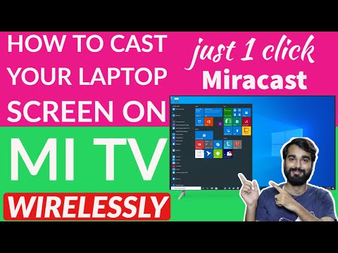 How to Mirror Computer Screen to Mi Tv 4A 40 inch | Mirror Computer Screen to Android Tv | Miracast hqdefault